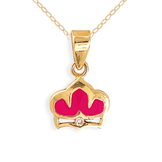 The Little Princess Crown Pendant - Baby Fitaihi
