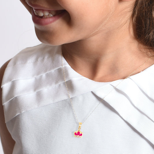 The Little Princess Crown Pendant - Baby Fitaihi