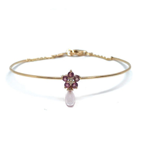 Roses Pink Sapphire Bracelet - Baby Fitaihi