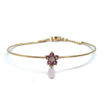 Roses Pink Sapphire Bracelet - Baby Fitaihi
