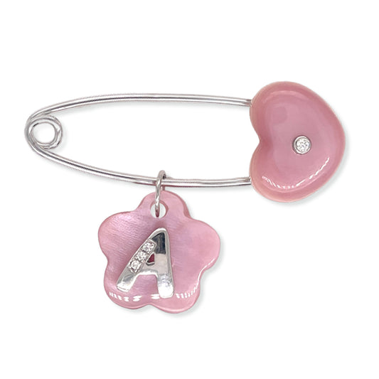 My Name Starts with "A" Baby Pin - Baby Fitaihi