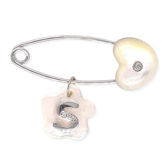 My Name Starts with "S" Baby Pin - Baby Fitaihi