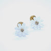 White Lily Earrings