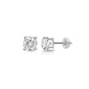 Baby Solitaire Diamond Earrings - Baby FitaihiBaby Solitaire Diamond Earrings