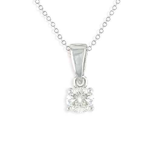 Baby Solitaire Necklace - Baby FitaihiBaby Solitaire Necklace