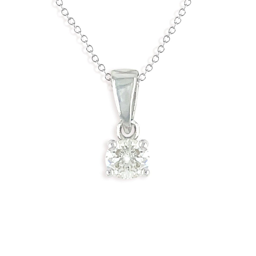 Baby Solitaire Necklace - Baby FitaihiBaby Solitaire Necklace