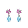 Blue Topaz Earrings - Baby FitaihiBlue Topaz Earrings