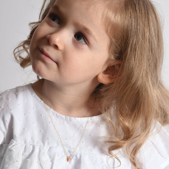 Bubblegum Pink Necklace - Baby FitaihiBubblegum Pink Necklace