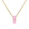 Bubblegum Pink Necklace - Baby FitaihiBubblegum Pink Necklace