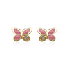 Butterfly Diamond Earrings - Baby FitaihiButterfly Diamond Earrings