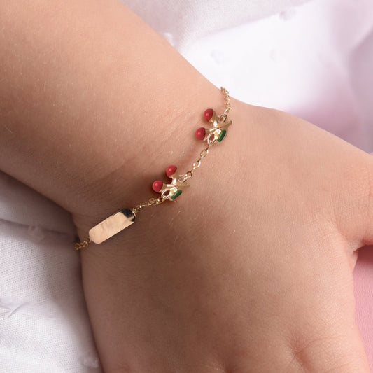 Cherry Bracelet - Baby FitaihiCherry Bracelet