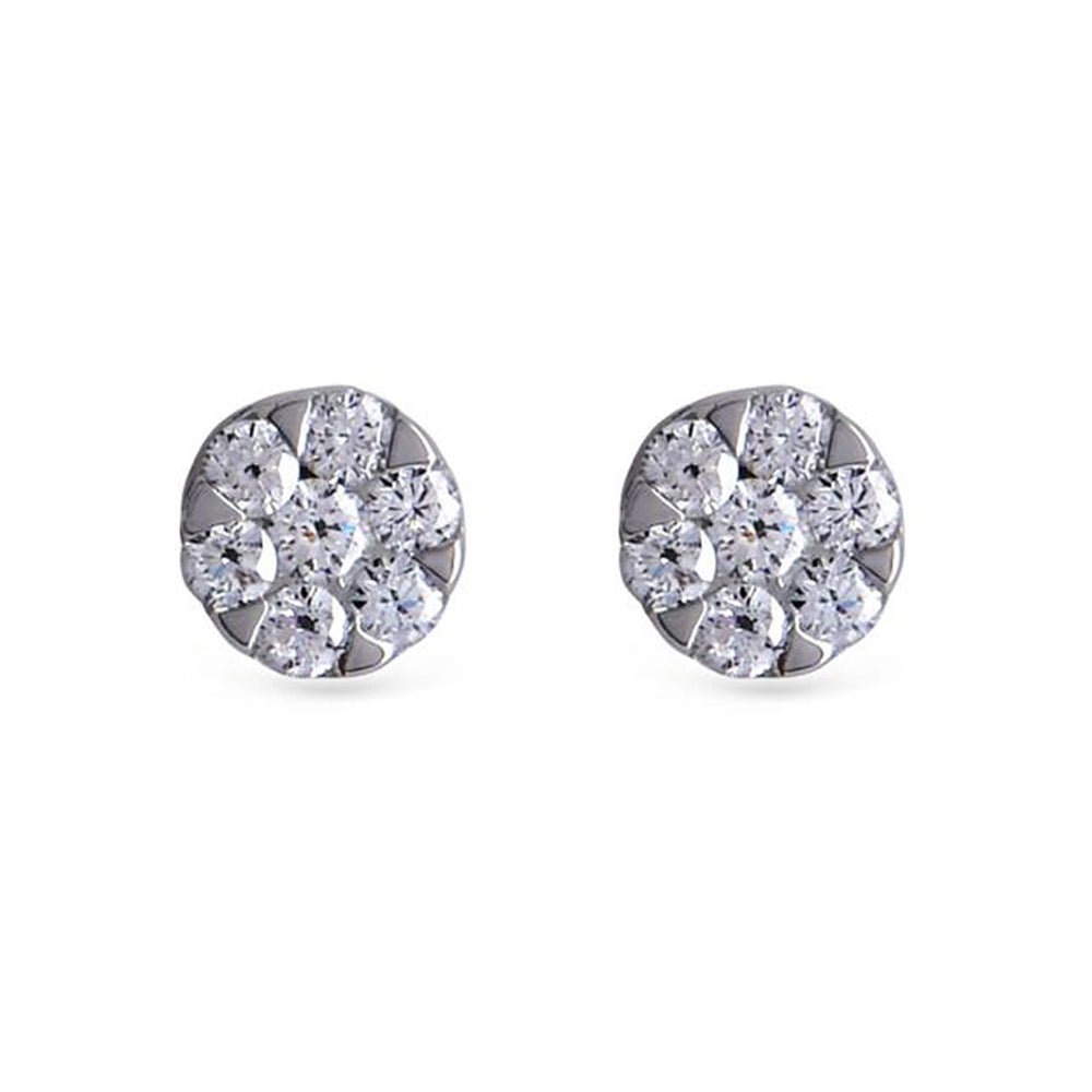 Classic Diamond Earrings - Baby FitaihiClassic Diamond Earrings