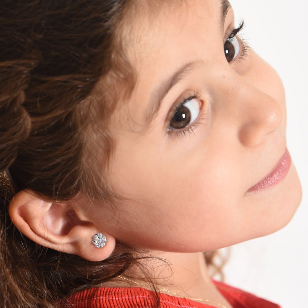 Classic Diamond Earrings - Baby FitaihiClassic Diamond Earrings