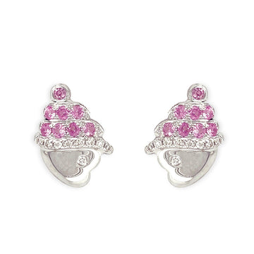 Cotton Candy Ice Cream Earrings - Baby FitaihiCotton Candy Ice Cream Earrings