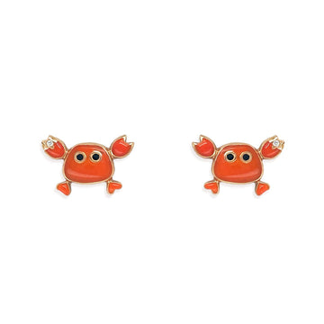 Crab Earrings - Baby FitaihiCrab Earrings