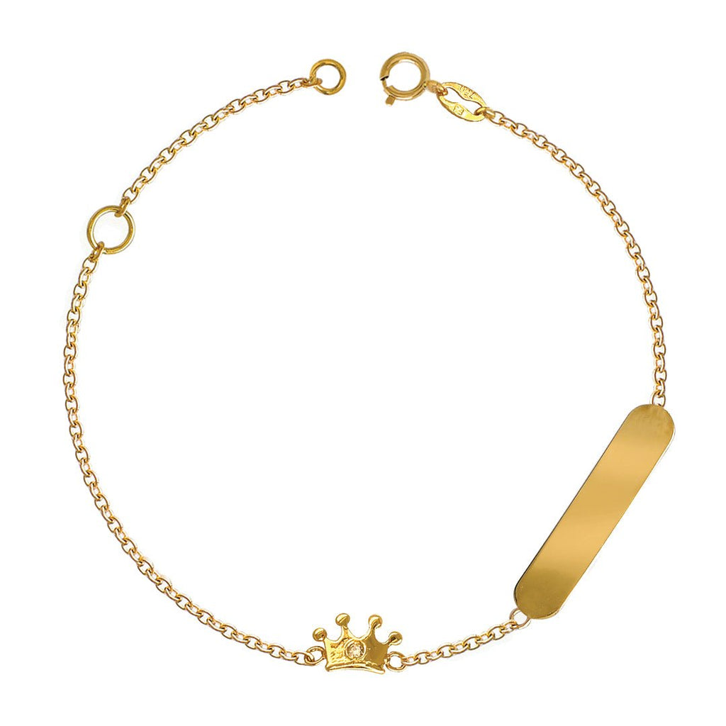 Crown Bracelet - Baby FitaihiCrown Bracelet