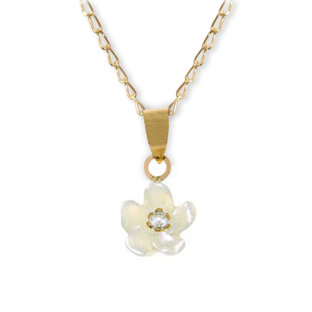 Daisy Diamond Necklace - Baby FitaihiDaisy Diamond Necklace