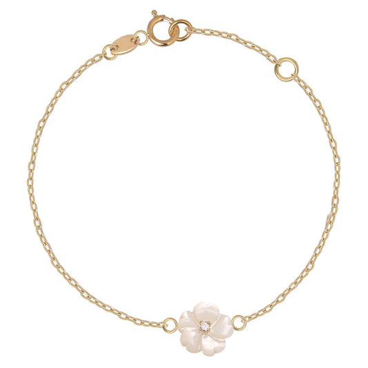 Diamond Floral Bracelet - Baby FitaihiDiamond Floral Bracelet