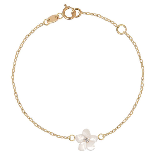 Diamond Floral Bracelet - Baby FitaihiDiamond Floral Bracelet