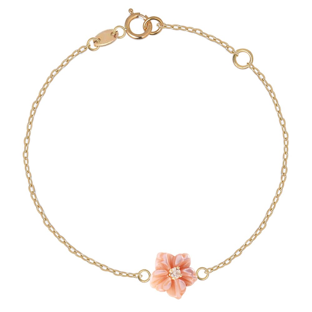 Diamond Floral Bracelet - Baby FitaihiDiamond Floral Bracelet