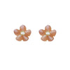 Diamond Floral Earrings - Baby FitaihiDiamond Floral Earrings