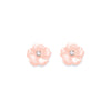 Diamond Floral Earrings - Baby FitaihiDiamond Floral Earrings