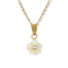 Diamond Floral Necklace - Baby FitaihiDiamond Floral Necklace