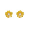 Diamond Flower Earrings - Baby FitaihiDiamond Flower Earrings