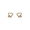 Diamond Heart Stud - Baby FitaihiDiamond Heart Stud