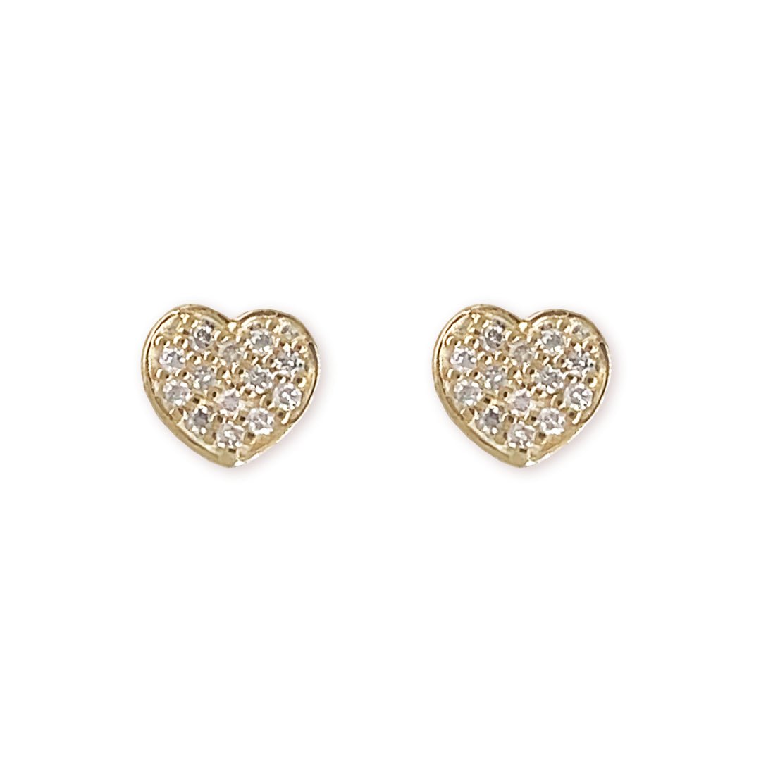 Diamond Pave' Studs - Baby FitaihiDiamond Pave' Studs