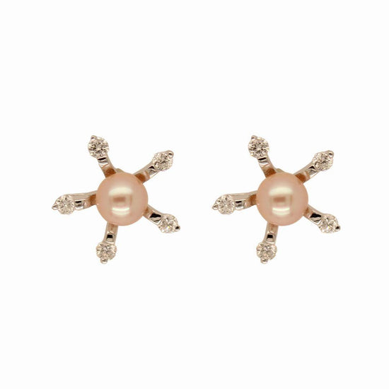 Diamond Star Earrings - Baby FitaihiDiamond Star Earrings
