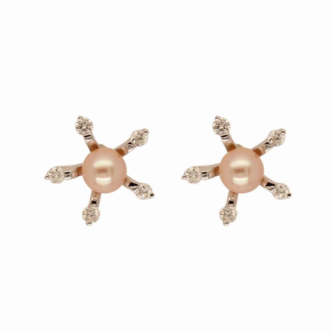Diamond Star Earrings - Baby FitaihiDiamond Star Earrings