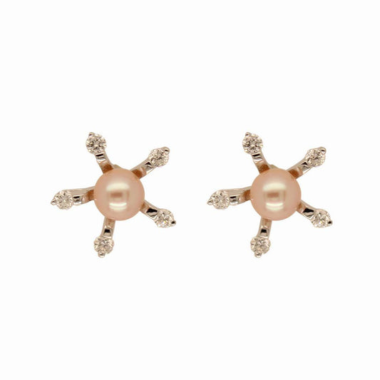 Diamond Star Earrings - Baby FitaihiDiamond Star Earrings