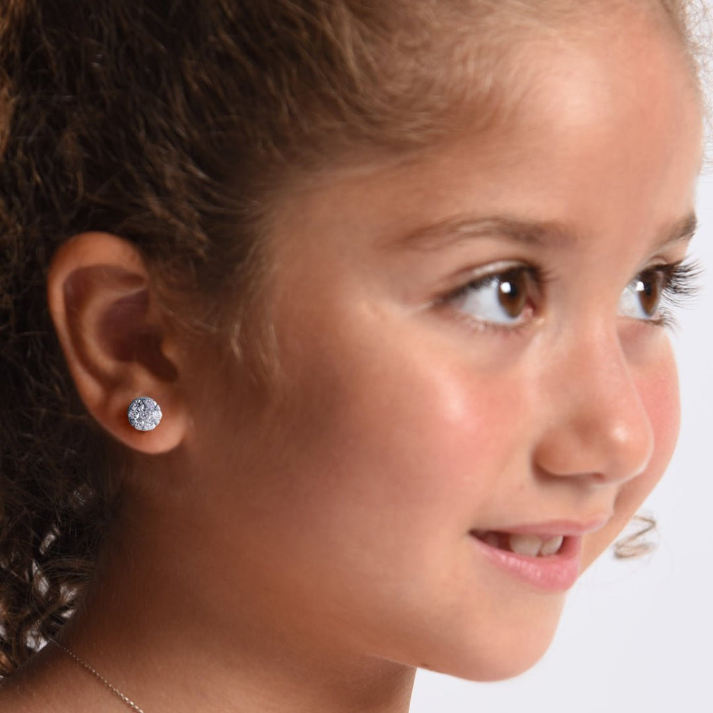Diamond Stud Earrings - Baby FitaihiDiamond Stud Earrings