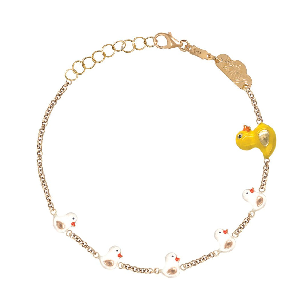 Duck and Ducklings Bracelet - Baby FitaihiDuck and Ducklings Bracelet