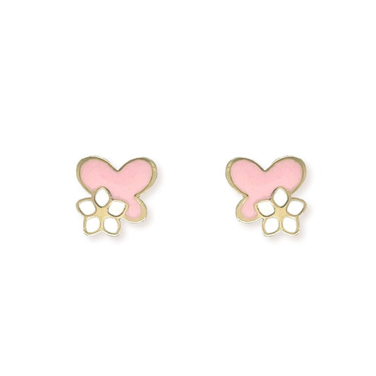 Flower Butterfly Earrings - Baby FitaihiFlower Butterfly Earrings