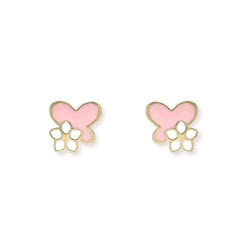 Flower Butterfly Earrings - Baby FitaihiFlower Butterfly Earrings