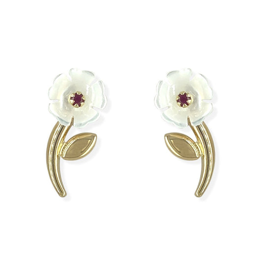 Flower Earrings - Baby FitaihiFlower Earrings