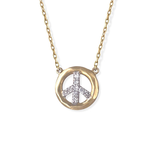 Gold & Diamond Necklace - Baby FitaihiGold & Diamond Necklace