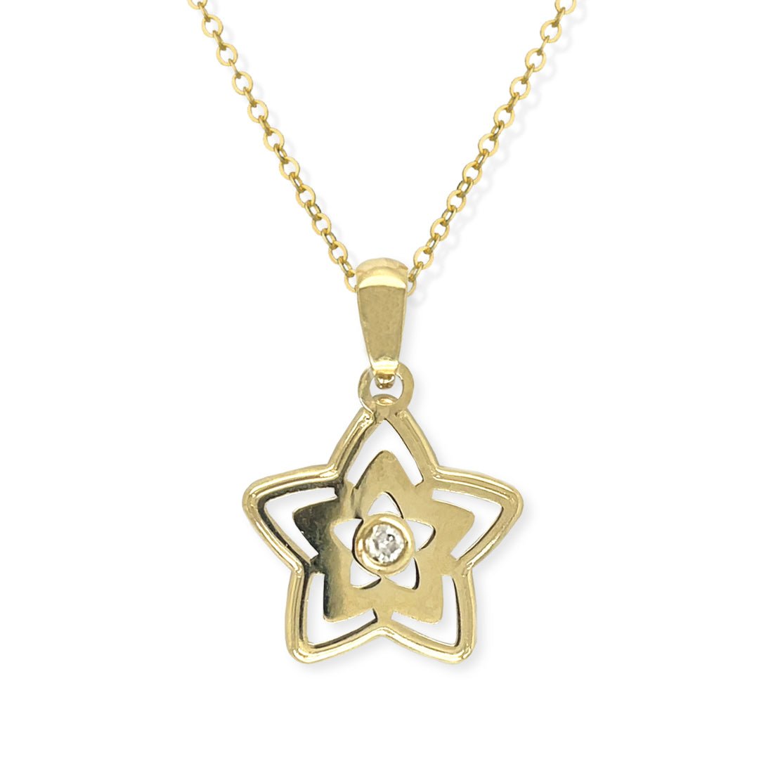 Gold Star Necklace - Baby FitaihiGold Star Necklace