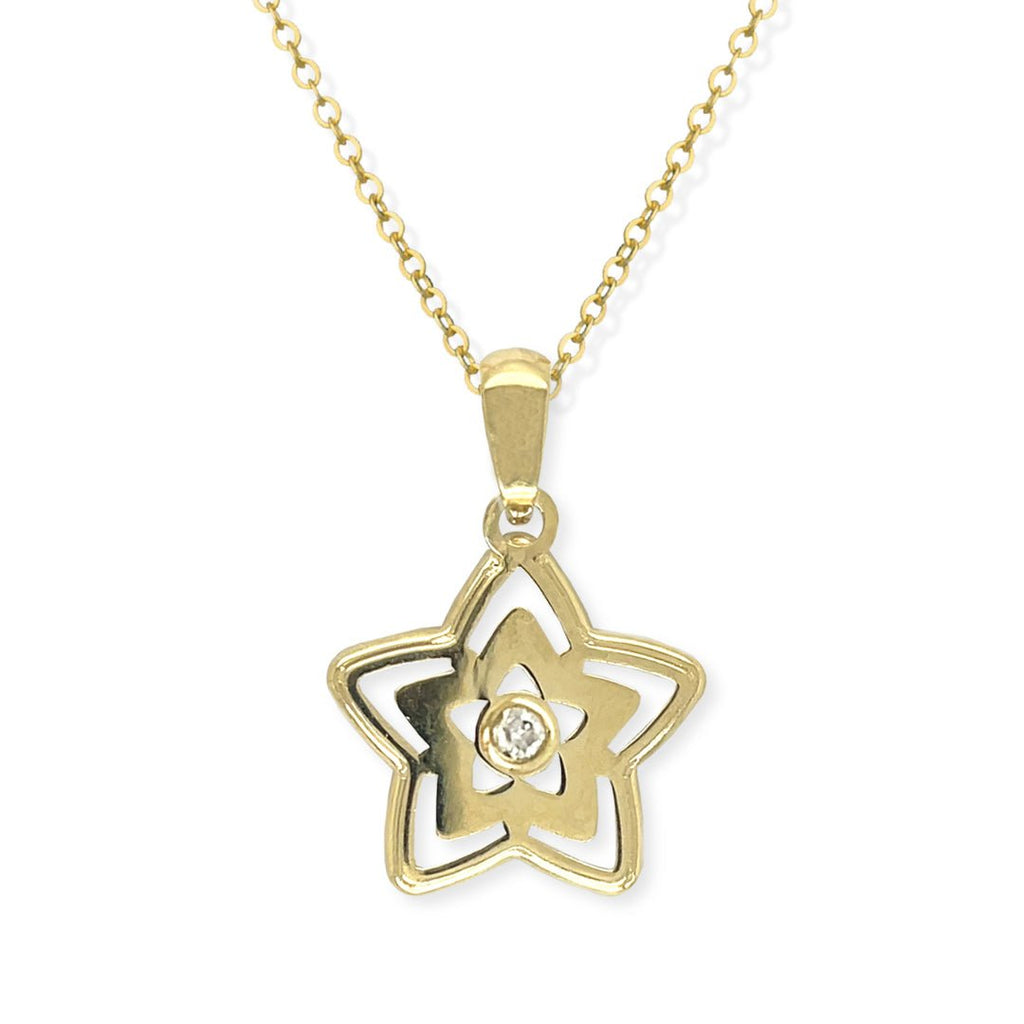 Gold Star Necklace - Baby FitaihiGold Star Necklace