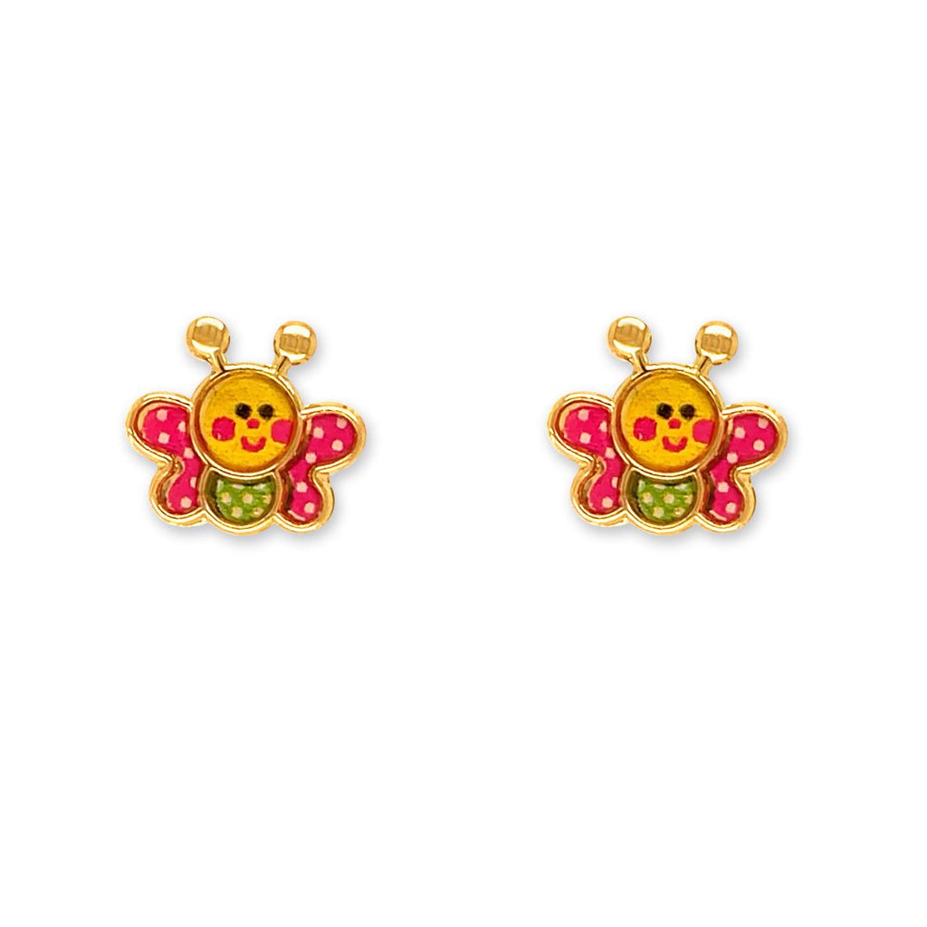 Happy Butterfly Earrings - Baby FitaihiHappy Butterfly Earrings