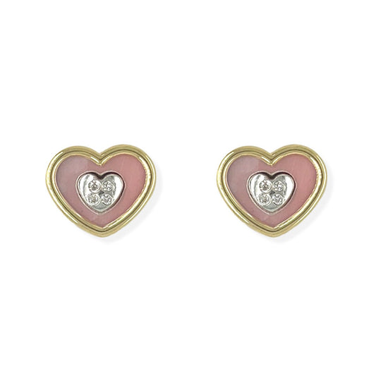 Heart Earrings - Baby FitaihiHeart Earrings