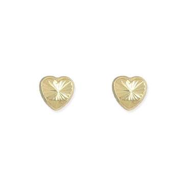 Heart Rays Earrings - Baby FitaihiHeart Rays Earrings