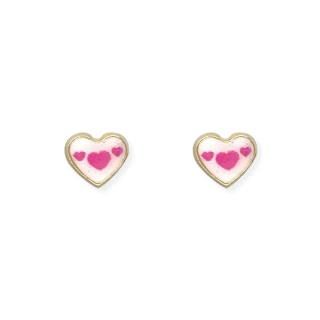 Heart Shape Earrings - Baby FitaihiHeart Shape Earrings