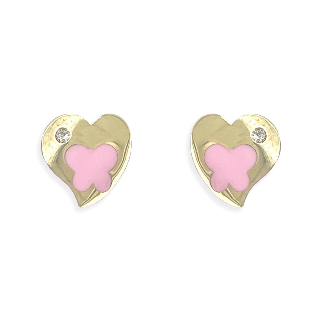 Heart Shape Earrings - Baby FitaihiHeart Shape Earrings