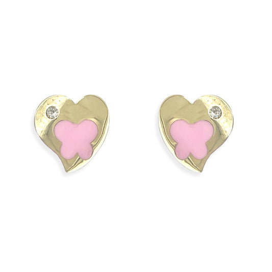 Heart Shape Earrings - Baby FitaihiHeart Shape Earrings