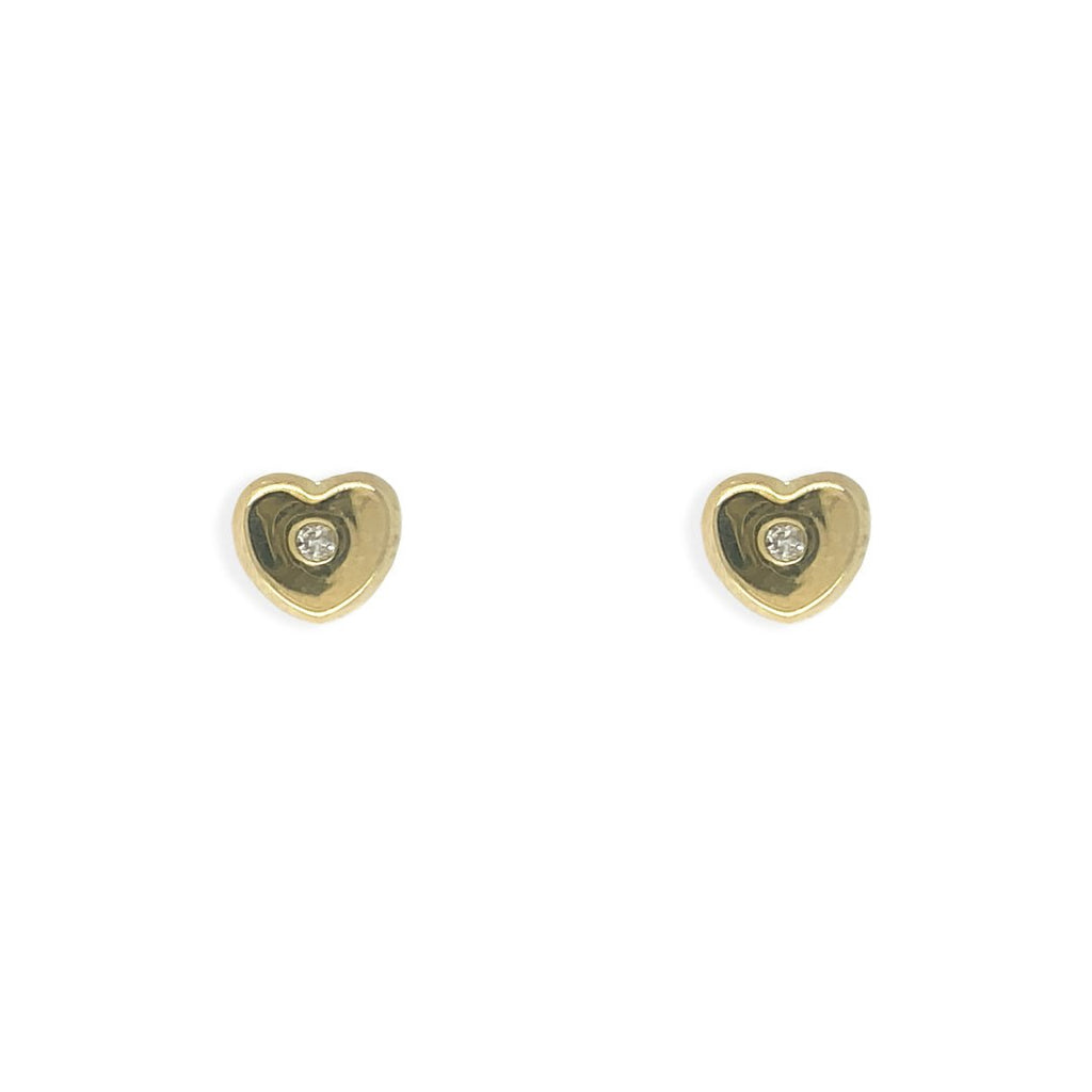 Heart Shaped Earrings - Baby FitaihiHeart Shaped Earrings