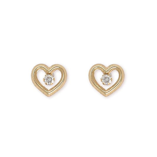 Heart Studs - Baby FitaihiHeart Studs