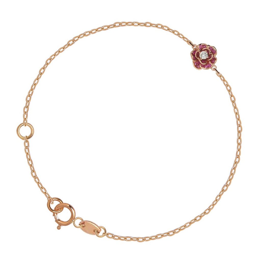 "Jouri" Pink Sapphire Diamond Bracelet - Baby Fitaihi"Jouri" Pink Sapphire Diamond Bracelet